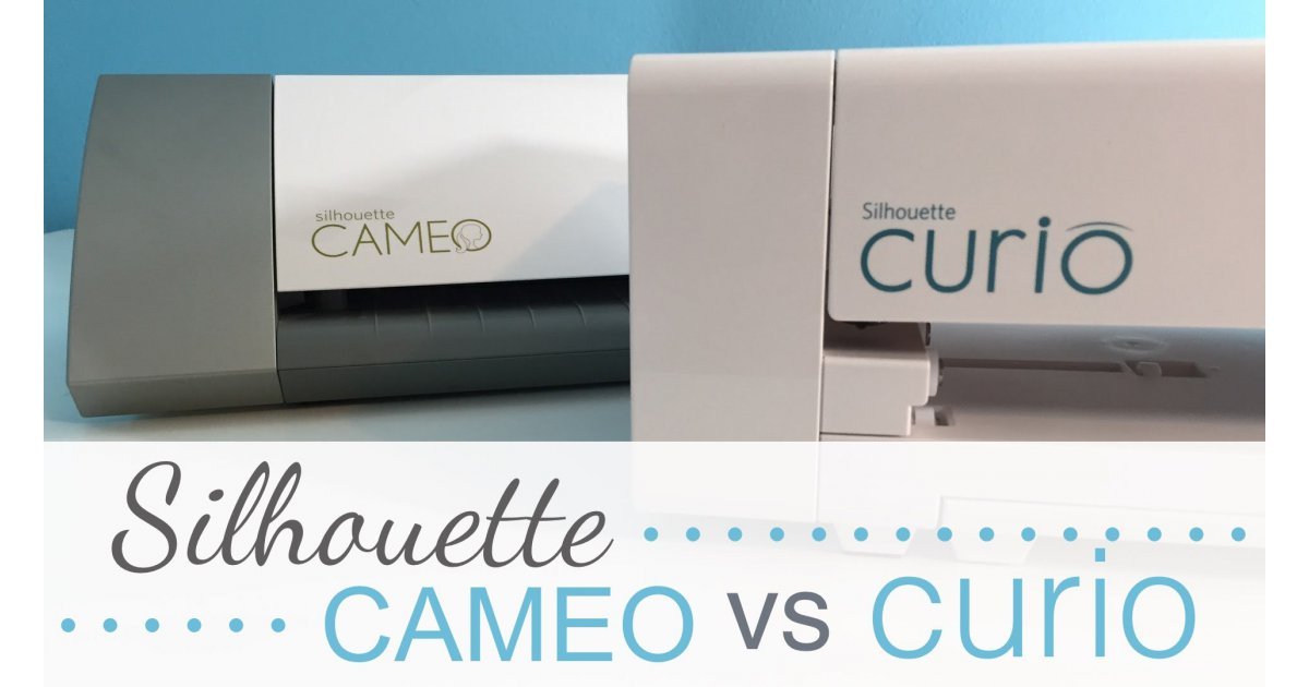 ความแตกต่างระหว่าง Silhouette Curio และ CAMEO (หรือ Protrait)